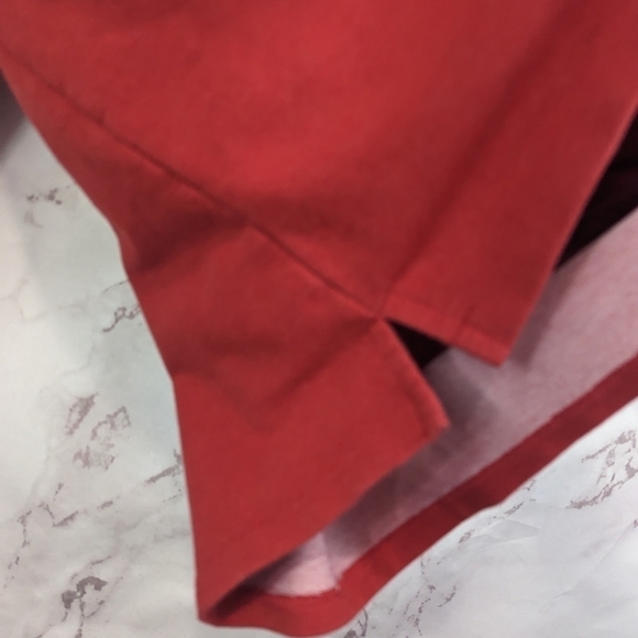 Pendleton Quarter Zip Shirt Mens Large Red Pullover Heavyweight 1/4 - Picture 9 of 12